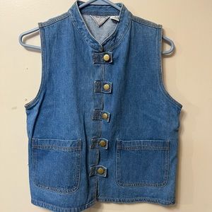 Vintage Girls Denim Vest
